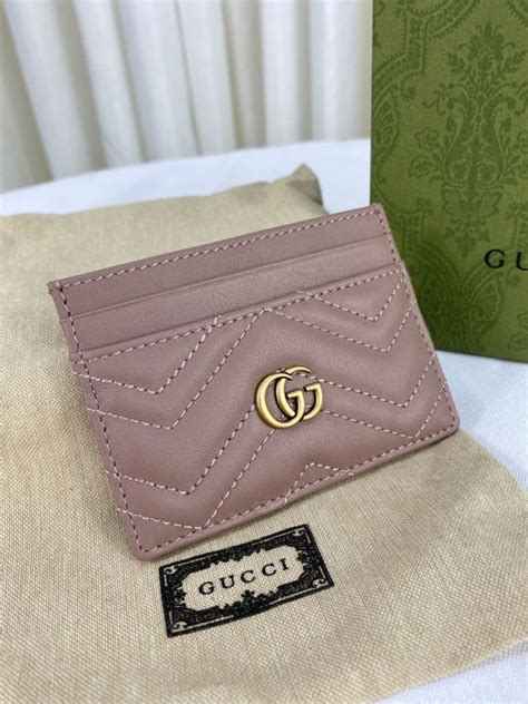 การ์ดโฮลเดอร์ gucci|Gucci กระเป๋าใส่บัตร GG Marmont card case.